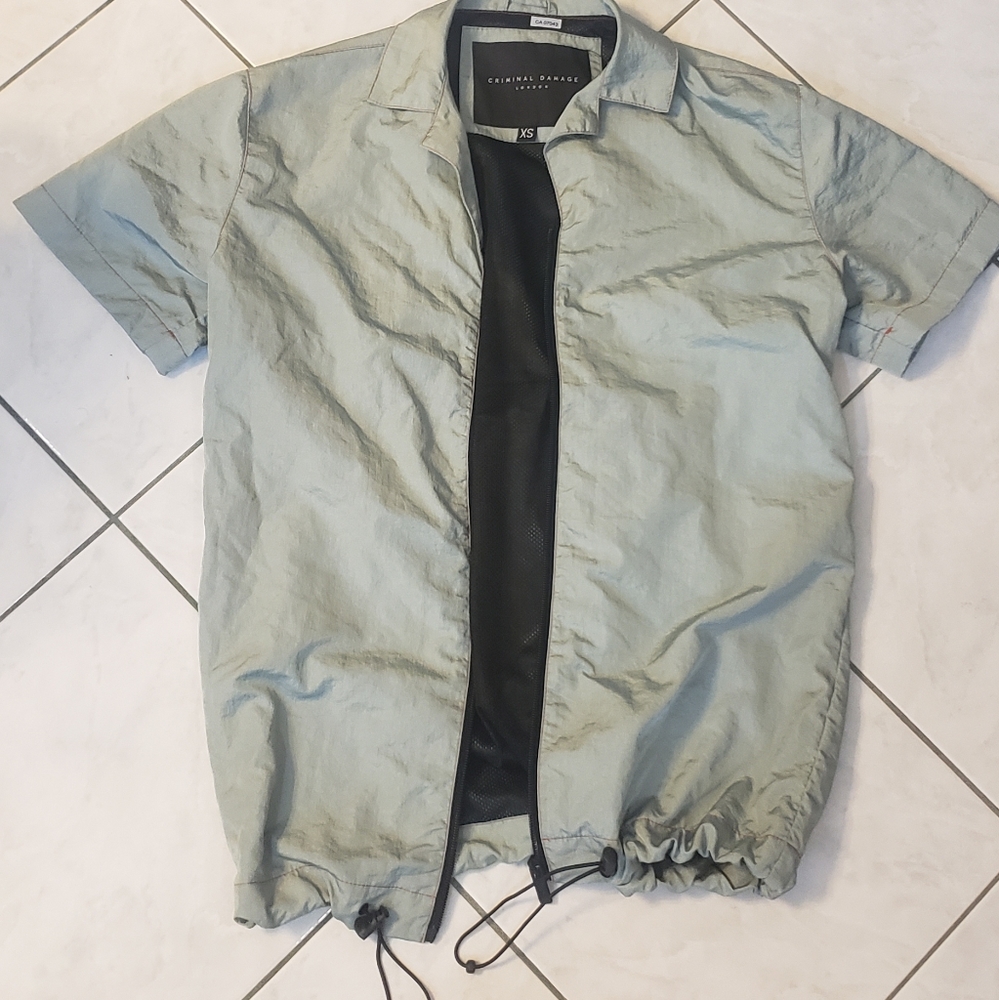 Criminal Damage London mens full zip